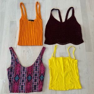 Bundle of Forever 21 crop tops